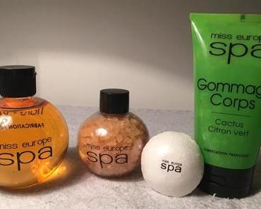 Miss Europe : la gamme SPA