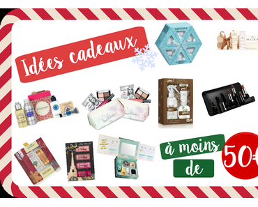 10 idées de cadeaux de Noël à moins de 50€ !