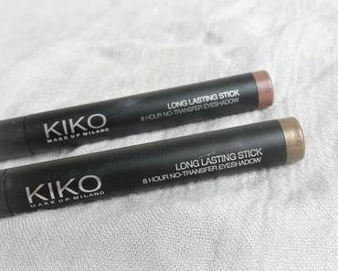 Les "Long lasting stick" de Kiko : oui mais ...