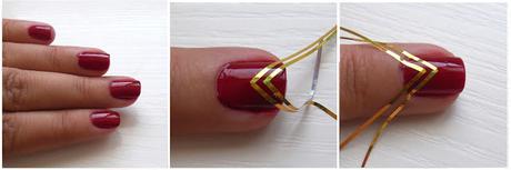 Tuto nail art #2 Triangle d'Automne