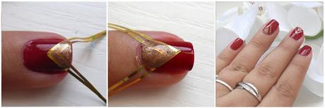 Tuto nail art #2 Triangle d'Automne