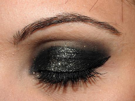 [MakeUp de Fêtes] Paillettes & Black Smoky