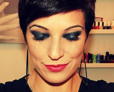 [MakeUp de Fêtes] Paillettes & Black Smoky