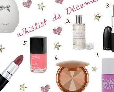 Wishlist de Décembre