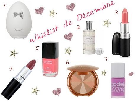 Wishlist de Décembre