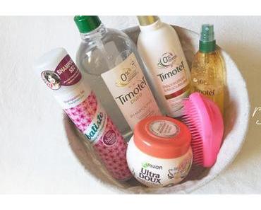 Routine cheveux (im)parfaite  avec quelques silicones et autres trucs dégeux