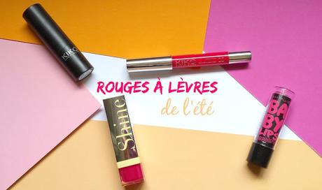 ☼ Rouges à lèvres de l'été