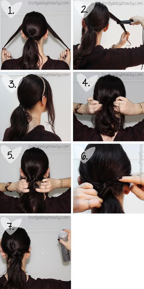 Tuto : Une coiffure sobre et facile pour les fêtes