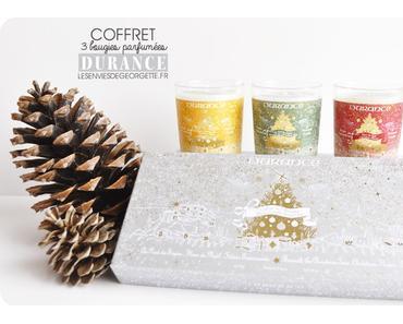 Coffret de Noël 3 bougies de Durance