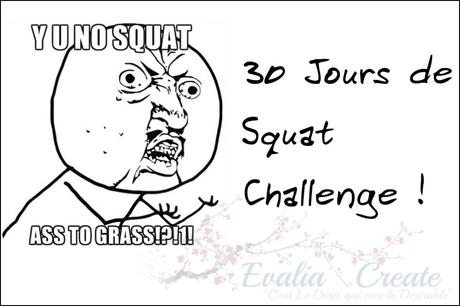 Ma Première Résolution : La Reprise du Squat Challenge!
