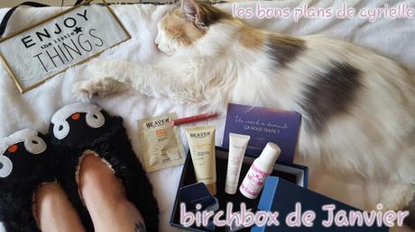 birchbox de janvier : nouveau départ