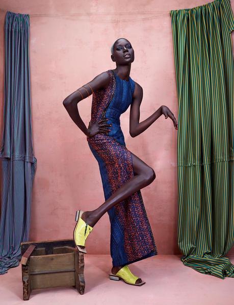 Africa Rising – Ajak Deng et Maria Borges portent les pièces des designers africains en vogue