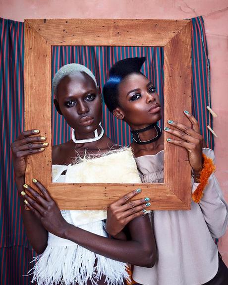 Africa Rising – Ajak Deng et Maria Borges portent les pièces des designers africains en vogue