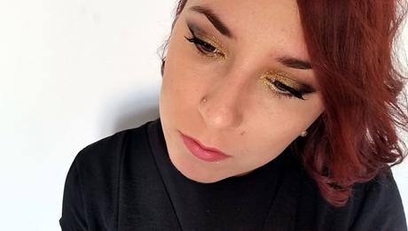 Maquillage de fêtes #3 – Gold and Glitter