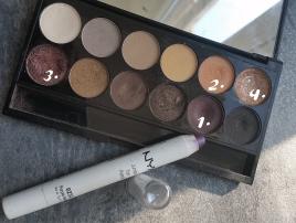 Maquillage de fêtes #2 – Palette « Au naturel » de Sleek.