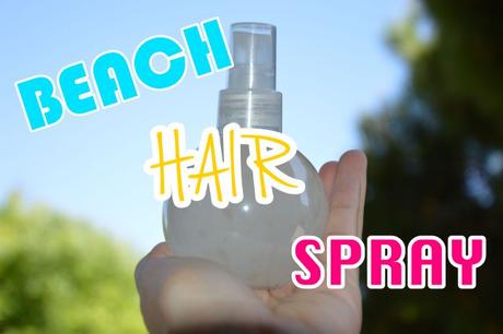 Miniature beach hair spray