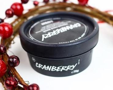 De la cranberry sur mon visage avec Lush