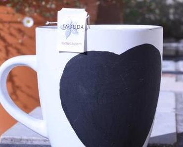 DIY : Le mug à message personnalisé avec la peinture ardoise écologique.