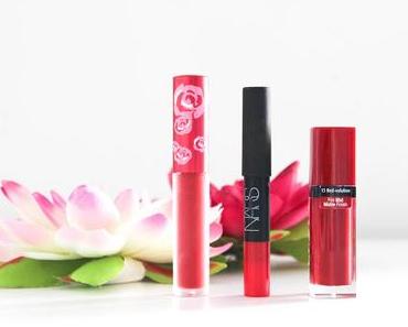 Mon top 3 des lipsticks rouges pour une bouche à croquer en toute circonstance