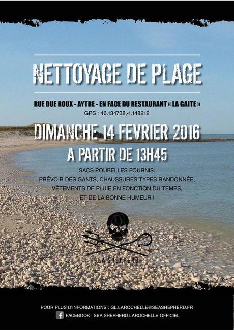 Nettoyage de plage La Rochelle