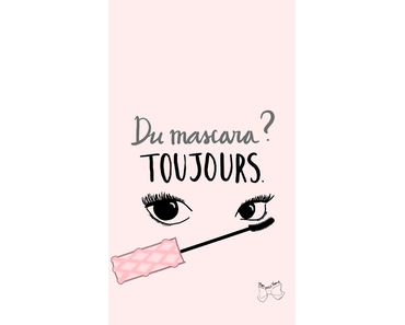 Le fond d'écran de la Beauty Addict pour iPhone et iPad à télécharger