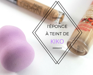 Avis mitigé pour l'éponge à teint de KIKO
