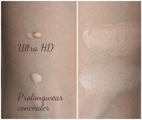 Revue comparative de deux anticernes : le Prolongwear Concealer de MAC vs. l’Ultra HD de Make Up For Ever