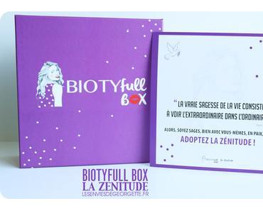 La Biotyfull Box Zenitude #mars2016