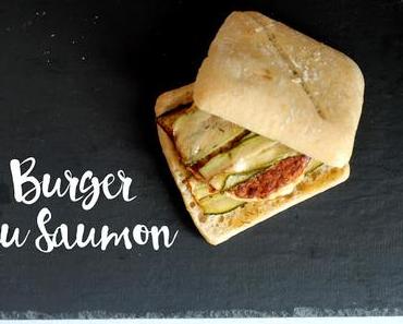 Recette ~ Burger au Saumon