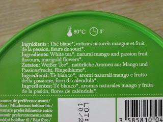 Thé blanc Mangue/Passion de Lov Organic