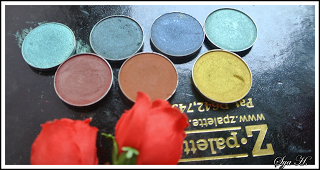 Monday Shadow Challenge  # 9: Mermaid Nautica Turquoise.