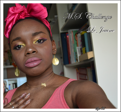 Monday Shadow Challenge # 5 : Un jaune Arc en ciel