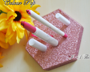 Friday Lipstick  # 37 : Colour Pop I < 3 This Lippie Stix, un rose printanier