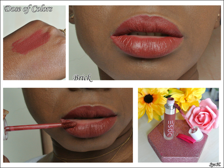 Friday Lipstick  # 36 :  Dose of Colors - Brick