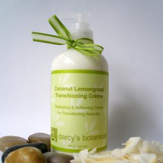 Revue de Produits : Darcy Botanicals Coconut Lemongrass Transitioning Creme.