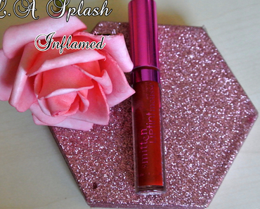 Friday Lipstick #35 : LA Splash Smitten Liptint Mousse Inflamed