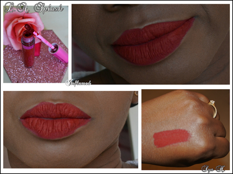 Friday Lipstick #35 : LA Splash Smitten Liptint Mousse Inflamed