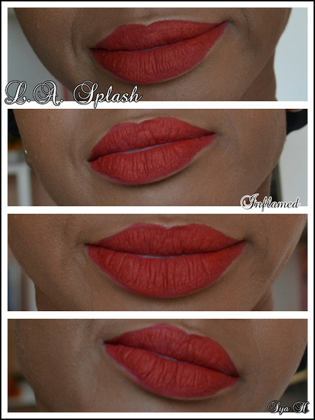 Friday Lipstick #35 : LA Splash Smitten Liptint Mousse Inflamed