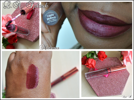 Friday Lipstick #34 : LA Splash Velvet Matte Mistress