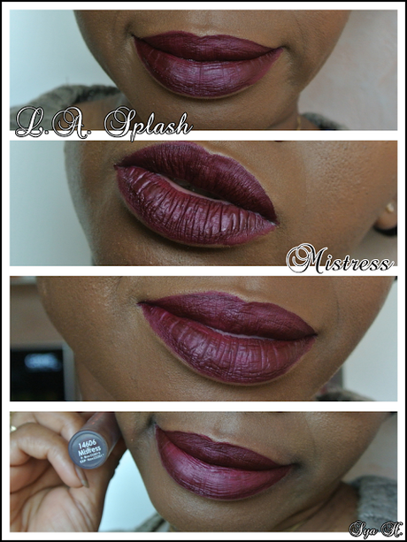 Friday Lipstick #34 : LA Splash Velvet Matte Mistress