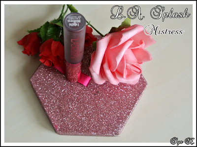 Friday Lipstick #34 : LA Splash Velvet Matte Mistress