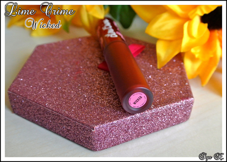 Friday Lipstick # 33 : Le petit méchant, Wicked de LimeCrime