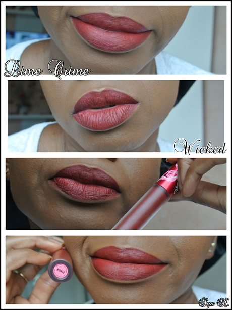 Friday Lipstick # 33 : Le petit méchant, Wicked de LimeCrime