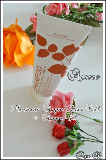 Revue de produits :  Acure  Morroccan  Argan Stem Cell + Argan Oil Shampoo