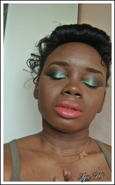 Monday Shadow Challenge #10  : Emerald Ice