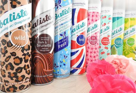 Les shampoings secs Batiste : Indispensables de mon été