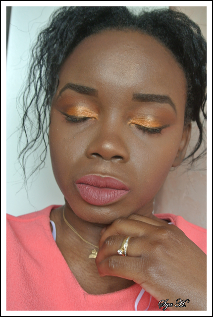 Monday Shadow Challenge #13 :  Tequilla Sunrise