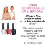 Recap. bons plans #45 (Etam, OPI, etc…)