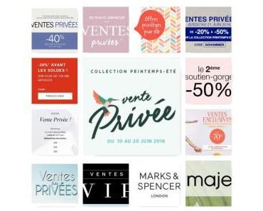 2016, ventes privées avant soldes d’été !