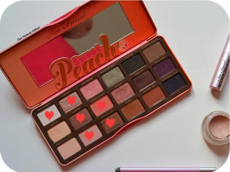 Warm Coral Makeup Sweet Peach Too Faced 7